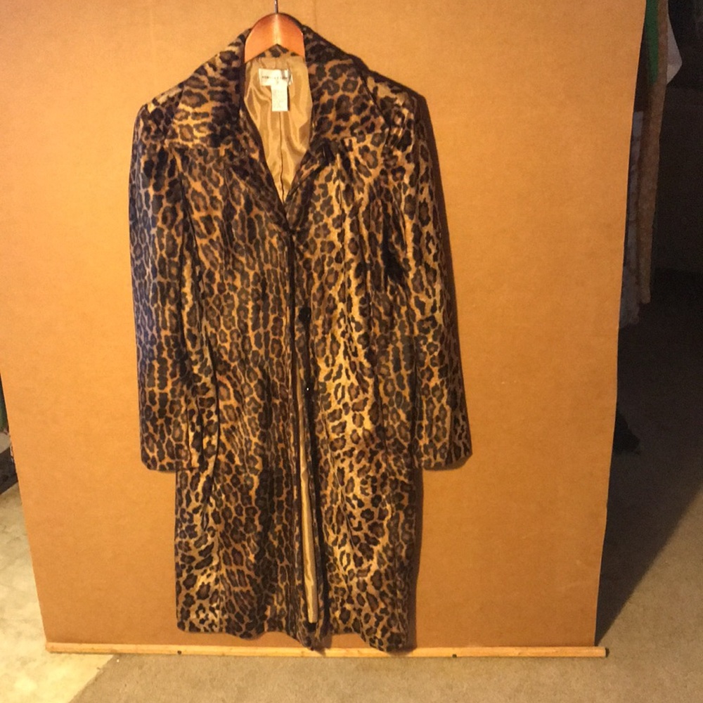 Newport News faux fur duster